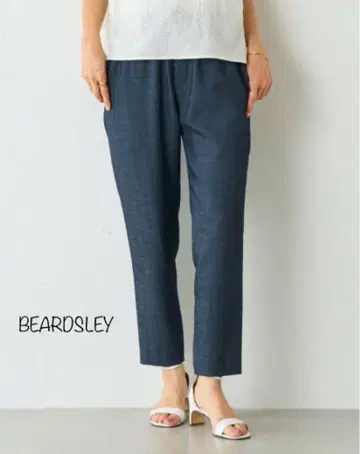 BEARDSLEY 데님 스타일 트랙 팬츠