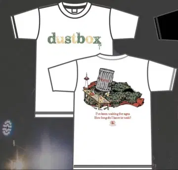 dustbox 교토 대작전 2025 한정판 티셔츠 화이트 XL