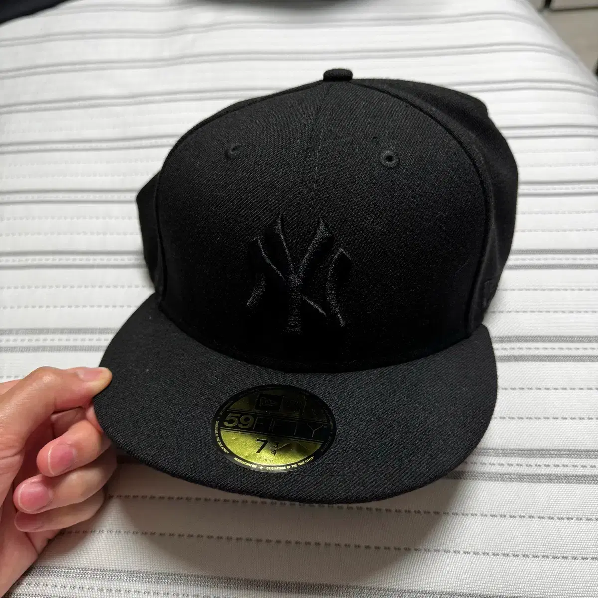 NEW ERA 뉴에라 New Era 59fifty Black 100th Anniversary Limited