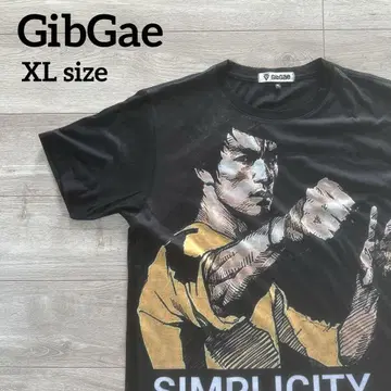 Gibgae 블루스 리 사망 유희 프린트 티셔츠 XL