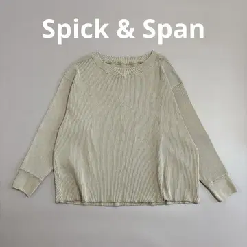 Spick & Span 스픽 앤 스팬 헤비 골지 풀오버