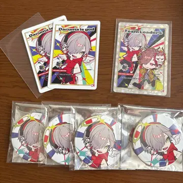 Daruma is god 한정판 캔뱃지 세트