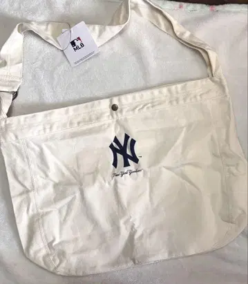 새상품 MLB 메이저리그 베이스볼 토트 숄더백 NY 로고 마크