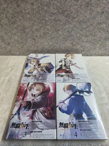 무직 전생 Blu-ray 최초 한정판 1~4 세트