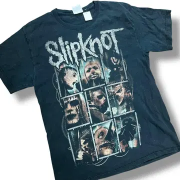 SLIPKNOT 밴딩 티셔츠 Hanes