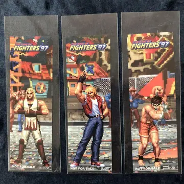 KOF97 특전 클리어 책갈피 굶주린 늑대 팀 테리 앤디 조 동