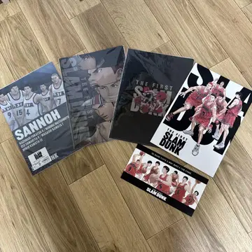 새상품 슬램덩크 THE FIRST SLAMDUNK 클리어 파일 세트