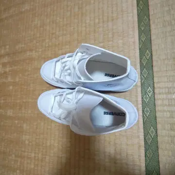 CONVERSE ALL STAR 화이트 하이컷 스니커즈