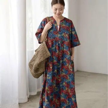 저널 스탠다드 레리움 아프리칸 프린트 원피스