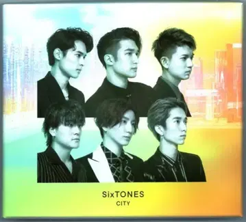 SixTONES 초회 한정판 A CITY DVD