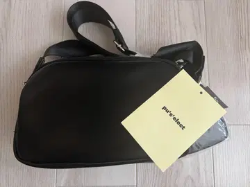 시마무라 푸우 콜라보 숄더백 블랙 파우치 포함