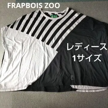 FRAPBOIS ZOO 반팔 티셔츠 여성용 1 사이즈