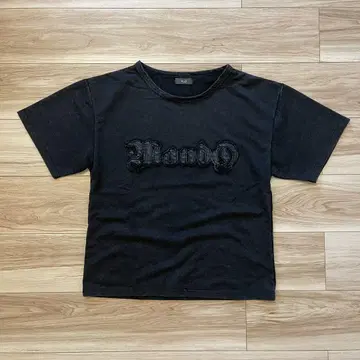 MandO/엠앤오 올드 잉글리시 짧은 로고 티셔츠 M 사이즈