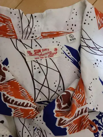 선서프 알로하 셔츠 XL 상당