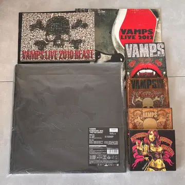 Vamps COMPLETE BOX GOLD DISC 에디션 등 종합 세트