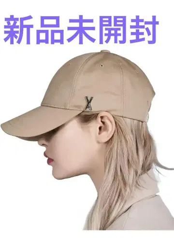바자르 베이지 캡 미사용 새상품