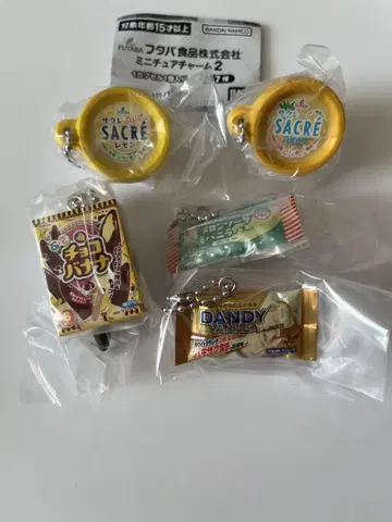 후타바 식품 주식회사 미니어처 참 2 5종 세트 가챠가챠