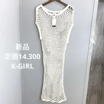 새상품 정가 14,300 X-GIRL 망사 원피스