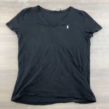 &Ralph Lauren Sport 블랙 V넥 티셔츠