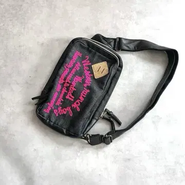 00s 원 숄더백 그런지 y2k 블랙