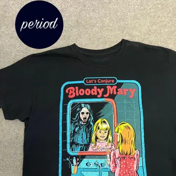 P2141 CREEPYCO. 스티븐 로즈 호러 오컬트 티셔츠