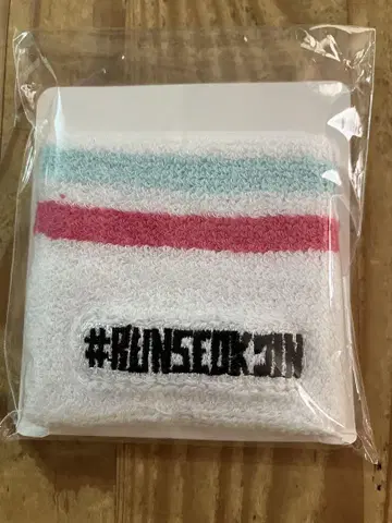 BTS JIN RUNSEOKJIN WRIST BAND 리스트 밴드