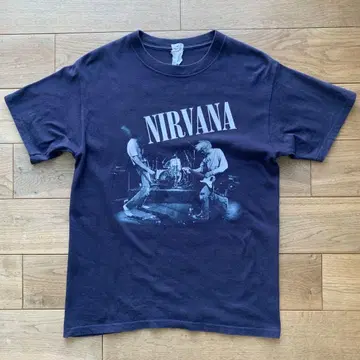NIRVANA 닐바나 밴딩 티셔츠