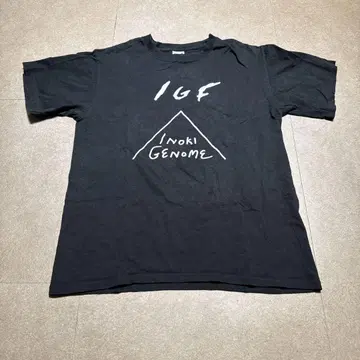 안토니오 이노키 IGF 게놈 티셔츠 반팔 블랙 프로레슬링