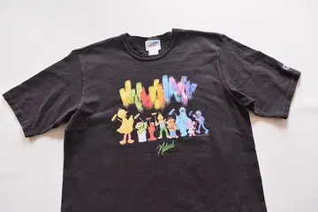 90s 레어 US 구제 의류 챔피온 티셔츠 세서미 스트릿 남성용 L