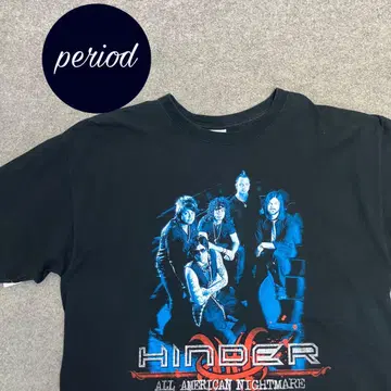 P2142 HINDER 힌더 밴딩 티셔츠 스트릿 GILDAN