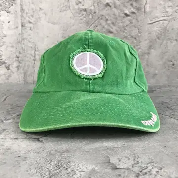cy443 구제 의류 모자 캡 그린 90s Y2K