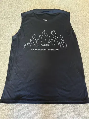 RADICAL FITNESS 탱크탑 M 블랙