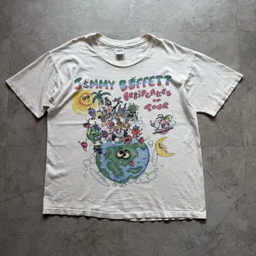 90년대 미국제 anvil 택 JIMMY BOFFETT 티셔츠