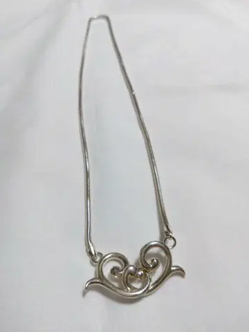 galbe g01(silver) 미세스 오모리 모토키 목걸이