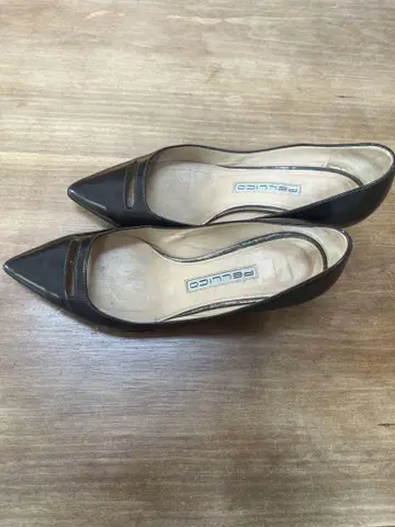 펠리코 아넬리 펌프스 에나멜 브라운