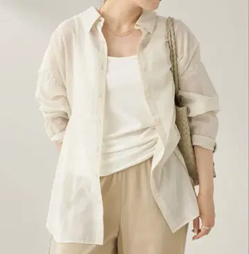 Plage fluffy 쉬어 셔츠
