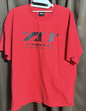 동방신기 티셔츠 ZONE M 사이즈
