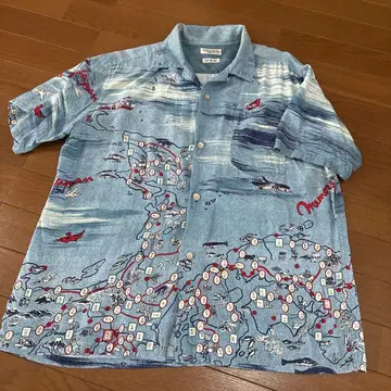 알로하 셔츠 일본 지도 1994년 제작