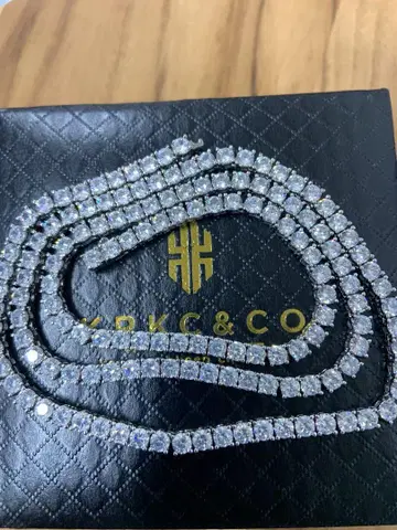 KRKC&CO 크리스탈 목걸이