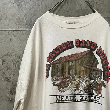 카우보이 Meade Kansas Dalton Gang 티셔츠