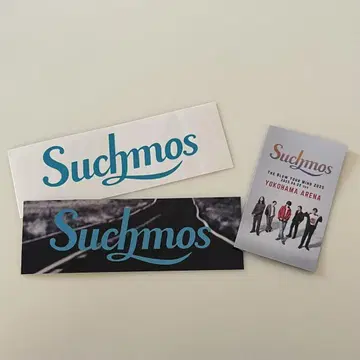 Suchmos 스티커 2장, 홍보용 카드