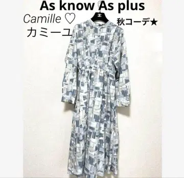 새상품급 AS KNOW AS plus 아즈노아즈 플러스 원피스
