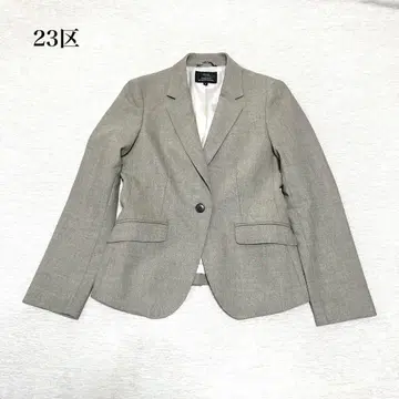 23KU 테일러드 자켓(32) 울 혼방 스트레치 오피스 성인