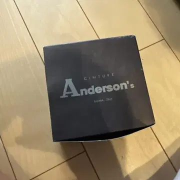 Anderson's 가죽 벨트 베이지