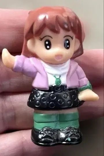 미라클 걸즈 마츠나가 토모미 소프트 비닐 인형 레트로