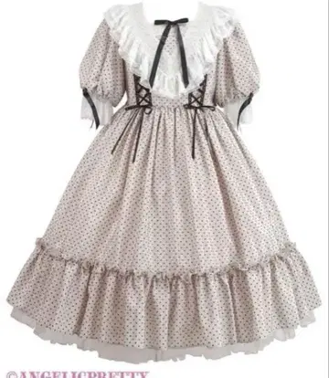 Angelic Pretty 로맨틱 도트 원피스