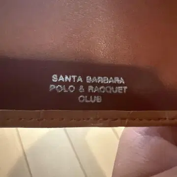 SANTA BARBARA 접이식 지갑 크로커다일 스타일
