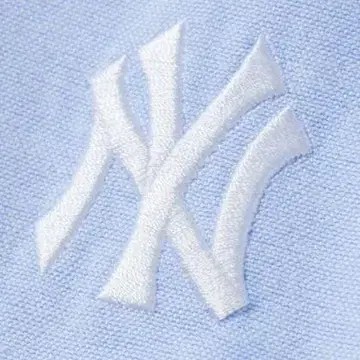 배송비 포함 MLB 양키스 반팔 옥스퍼드 셔츠 L 사이즈 색스 블루