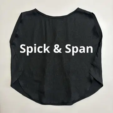 스픽 앤 스팬 슬릿 슬리브 풀오버 린넨풍 슬리브리스 38