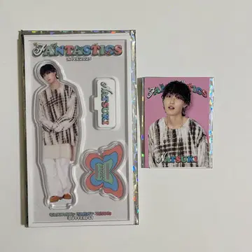 FANTASTICS 호리 나츠키 아크릴 스탠드 + 포토 카드 (시크릿)